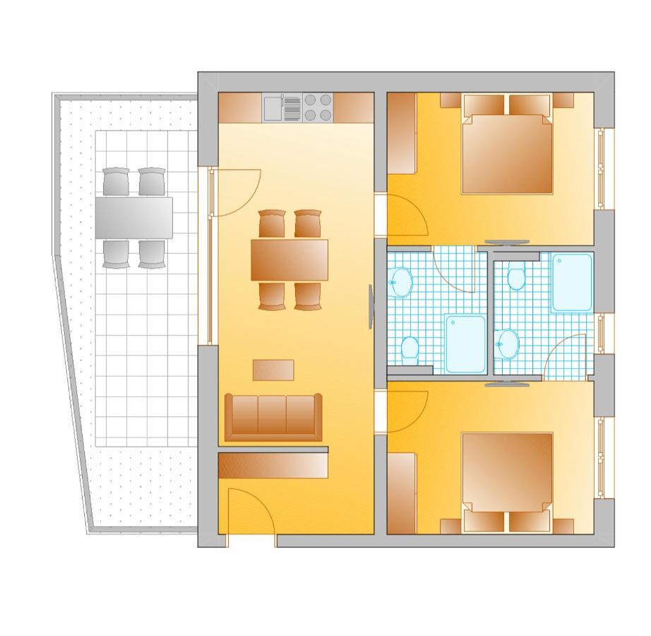 Appartement Hammerrain Flachau Exteriör bild
